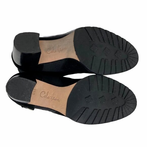 Cole Haan Womens Ankle Boots Black Leather 5.5 - Picture 5 of 9